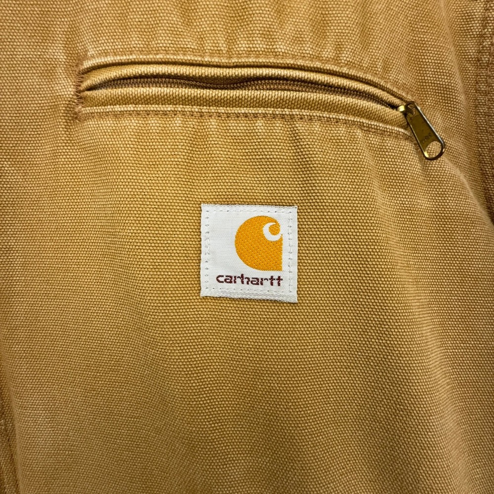 Carhartt Detroit Jacket Blanket Lined Mens Large 42 J01 BRN‎ Brown - Picture 11 of 16